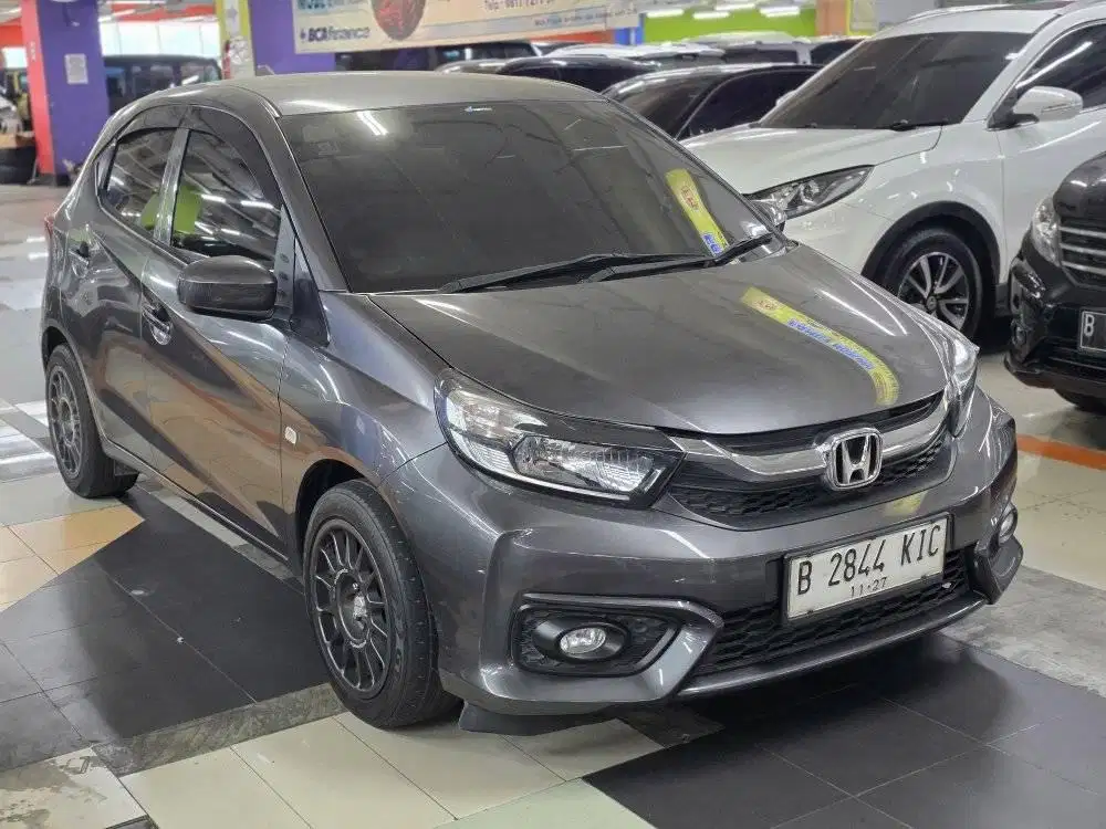 Honda Brio Satya E AT 2022 abu abu km60rb