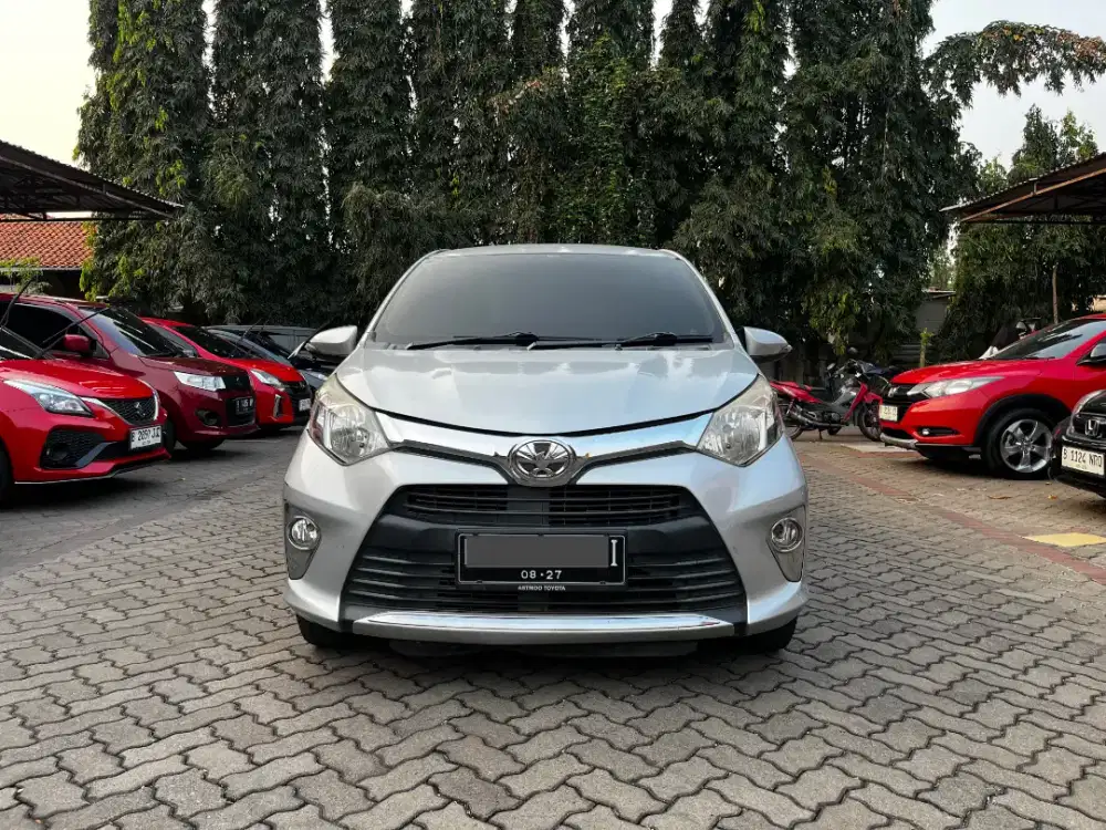 TOYOTA CALYA G MATIC 2017 SILVER EDITION RARE ANTIK !!