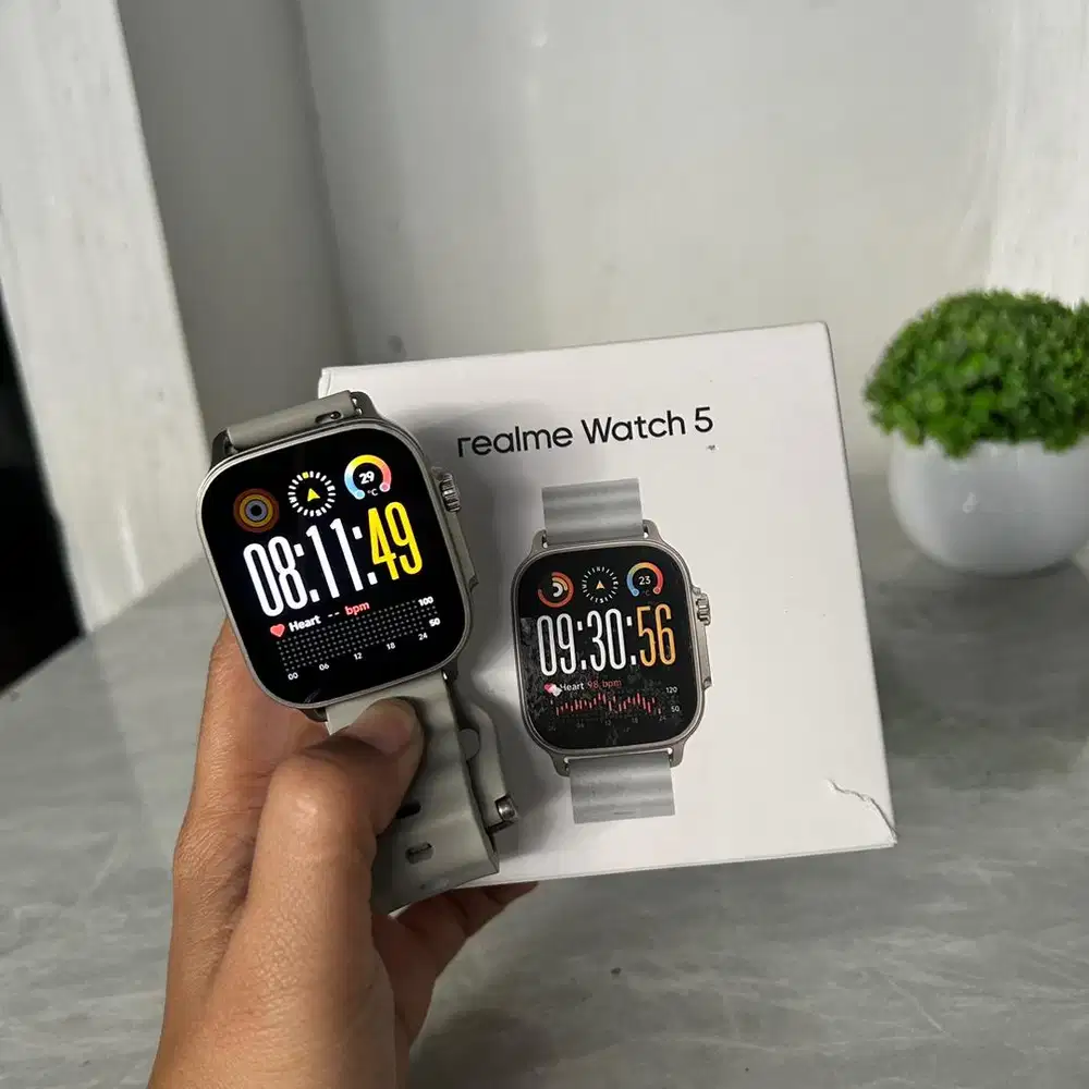 Realme watch 5 like new siap pakai