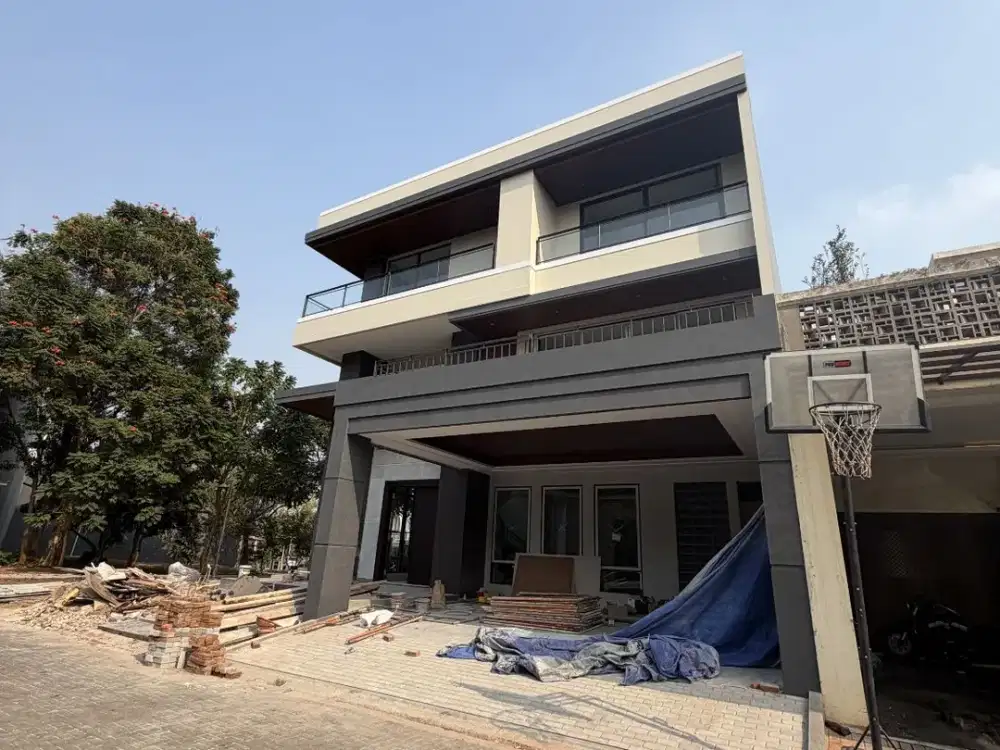 DIJUAL RUMAH BANGUNAN MANDIRI BRAND NEW MAYFIELD GREENWICH BSD CITY