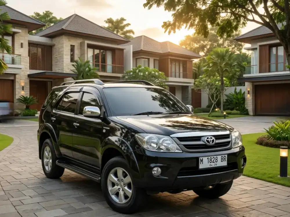 ANTIK FORTUNER G BENSIN SUPER ISTIMEWA ADA BARCODE PEETALITE