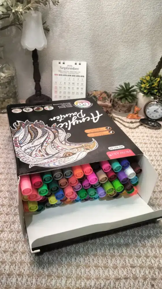 Akrilik Marker 60 warna