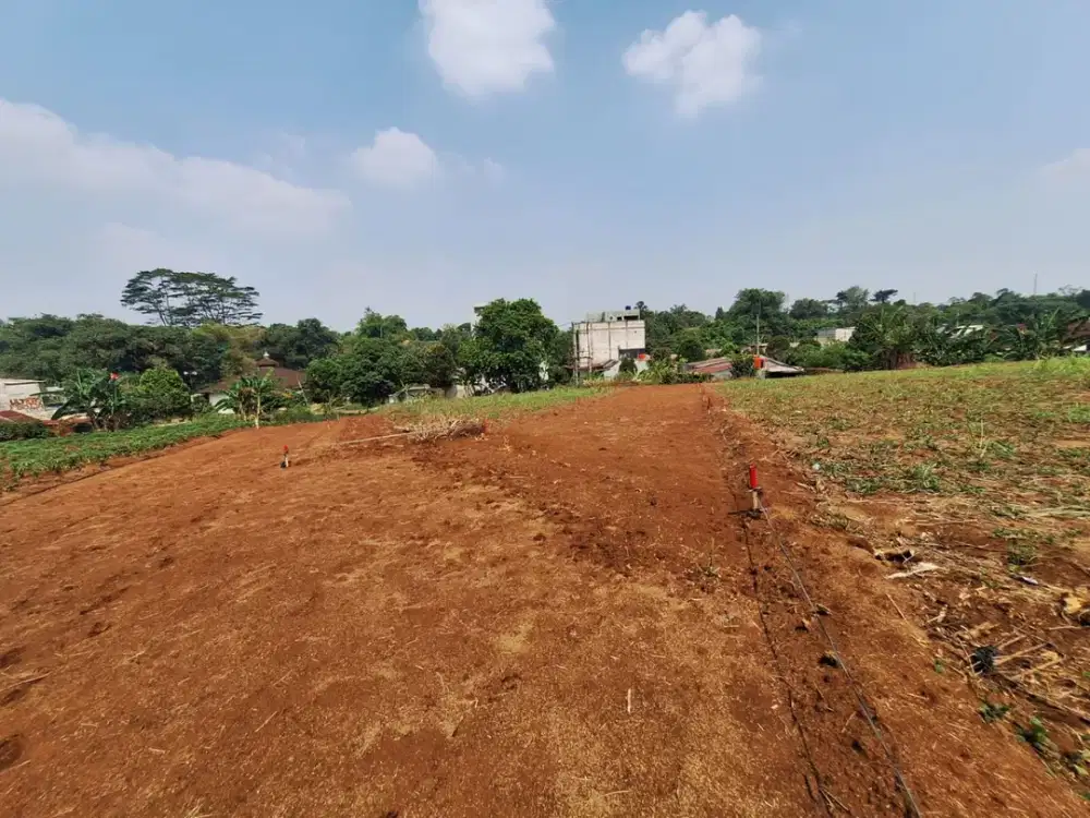 Tanah Termurah di Bomang - SHM 100Jtan - Strategis Dekat Stasiun Bojong Gede - Cocok Invest/Hunian - Lingkungan Perumahan
