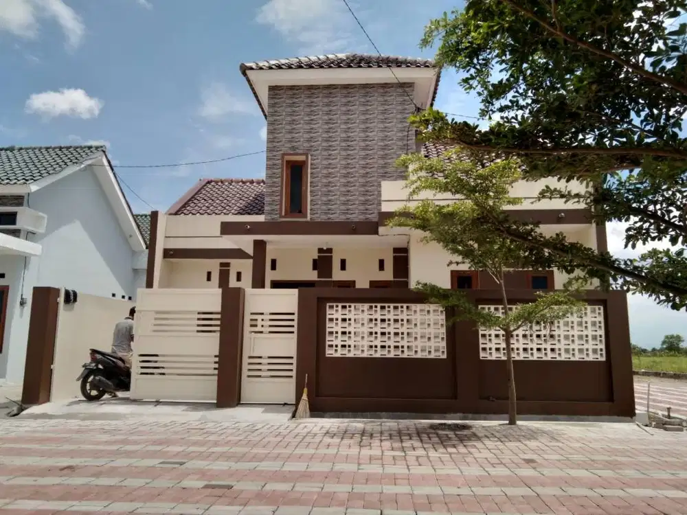 Desain / Model Rumah bisa Bebas, Cluster besar. Bs KPR