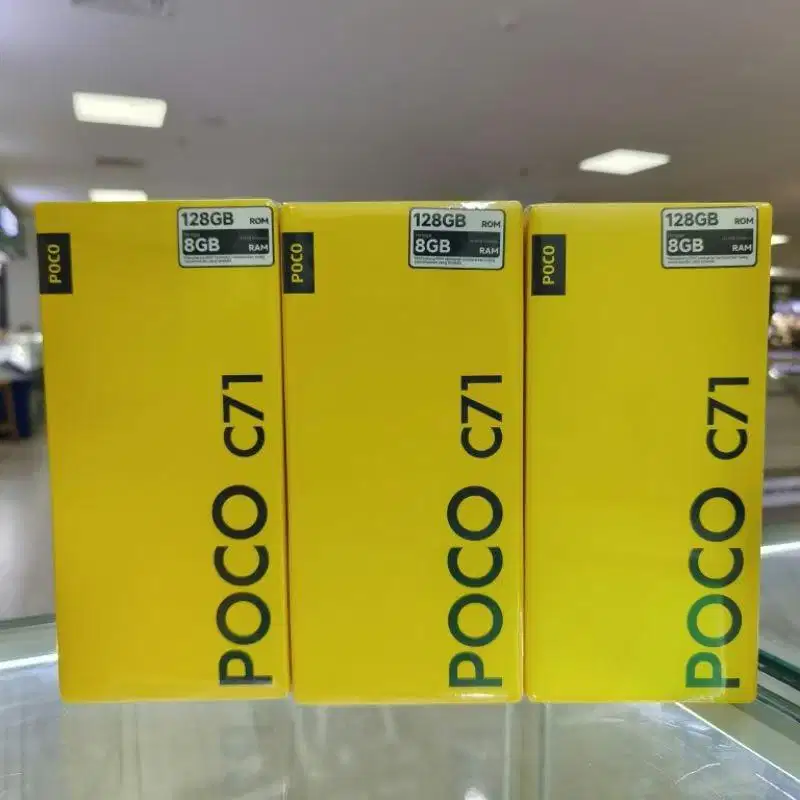 POCO C71 brand new in the box. Ram 4+128. Kota Serang