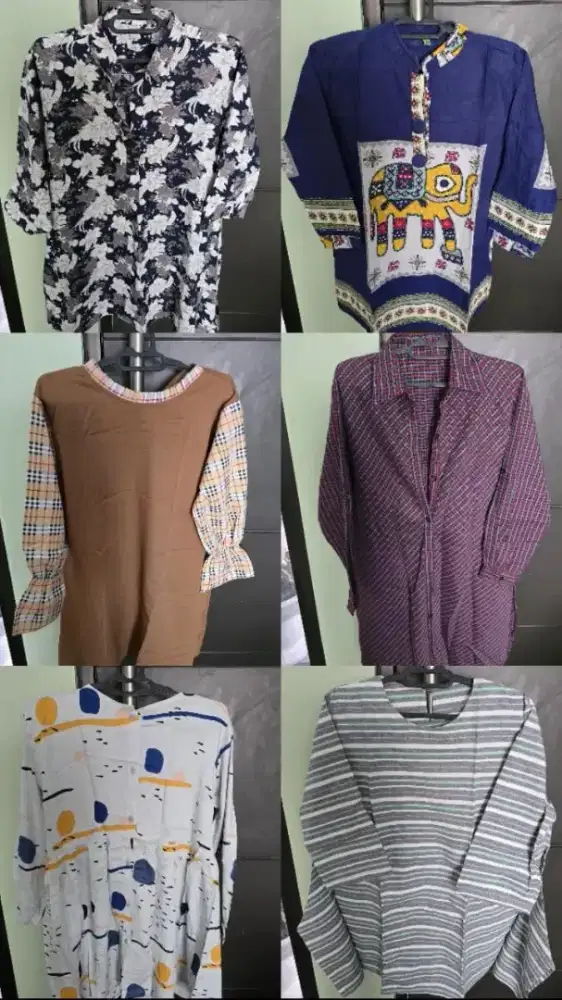 baju tunik dan dress wanita