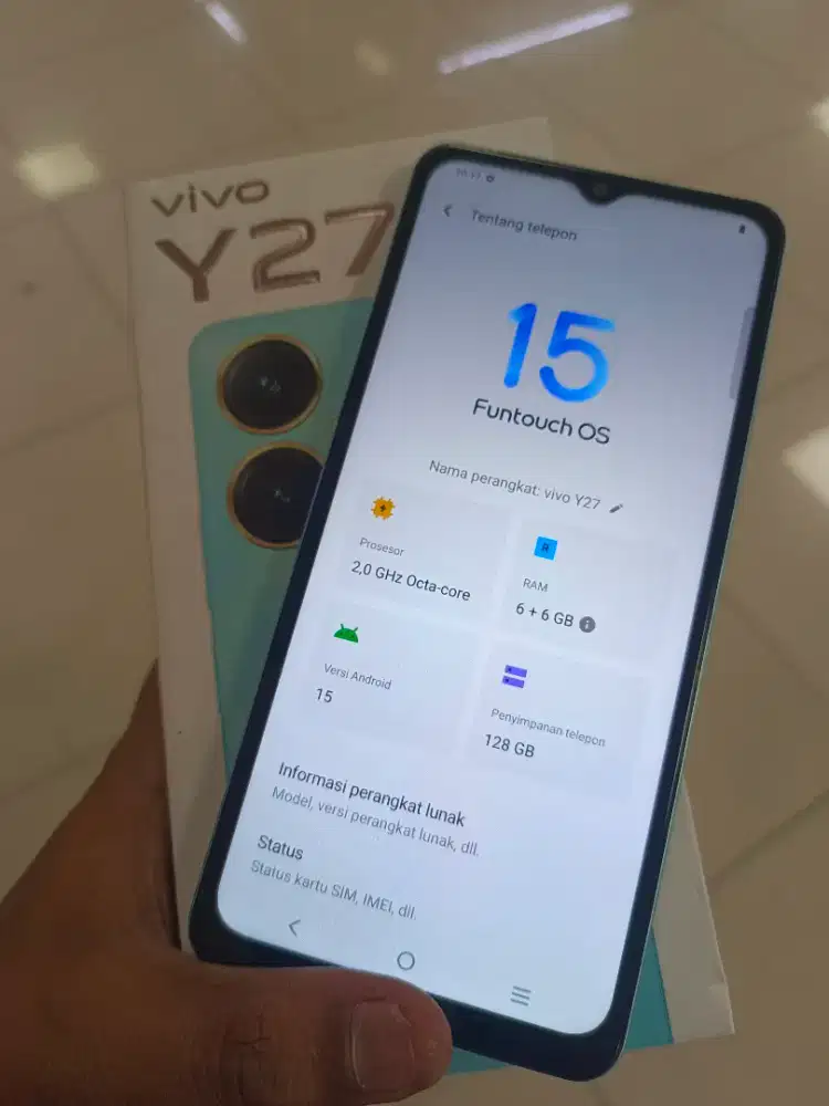 Vivo Y27 6/128gb