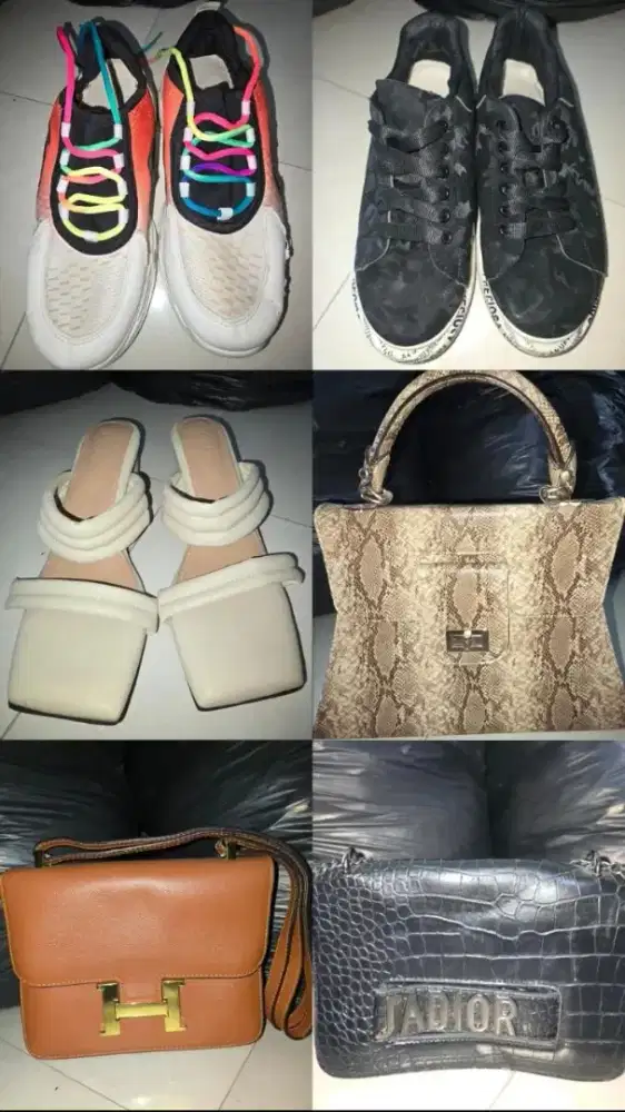 sepatu dan tas wanita