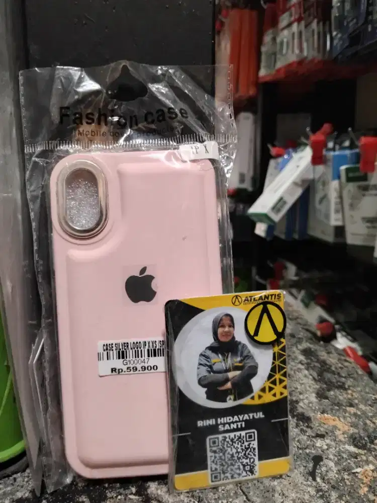 CASE SILVER LOGO IP X | ATLANTIS DAHSYAT