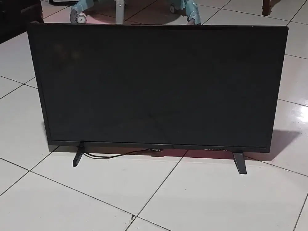 Tv philips 32 inc LCD rusak tapi masih nyala