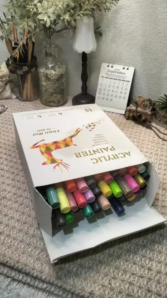 Akrilik Marker 60 warna