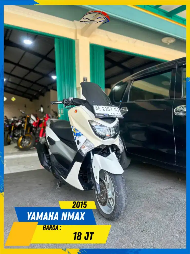 YAMAHA NMAX 2015 PLAT AE MURAH BERKUALITAS HIKMAH MOTOR KEPUH MALANG