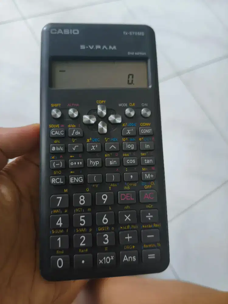 CASIO fx-570MS S-V.P.A.M. 2nd Edition - Kalkulator Scientific 401