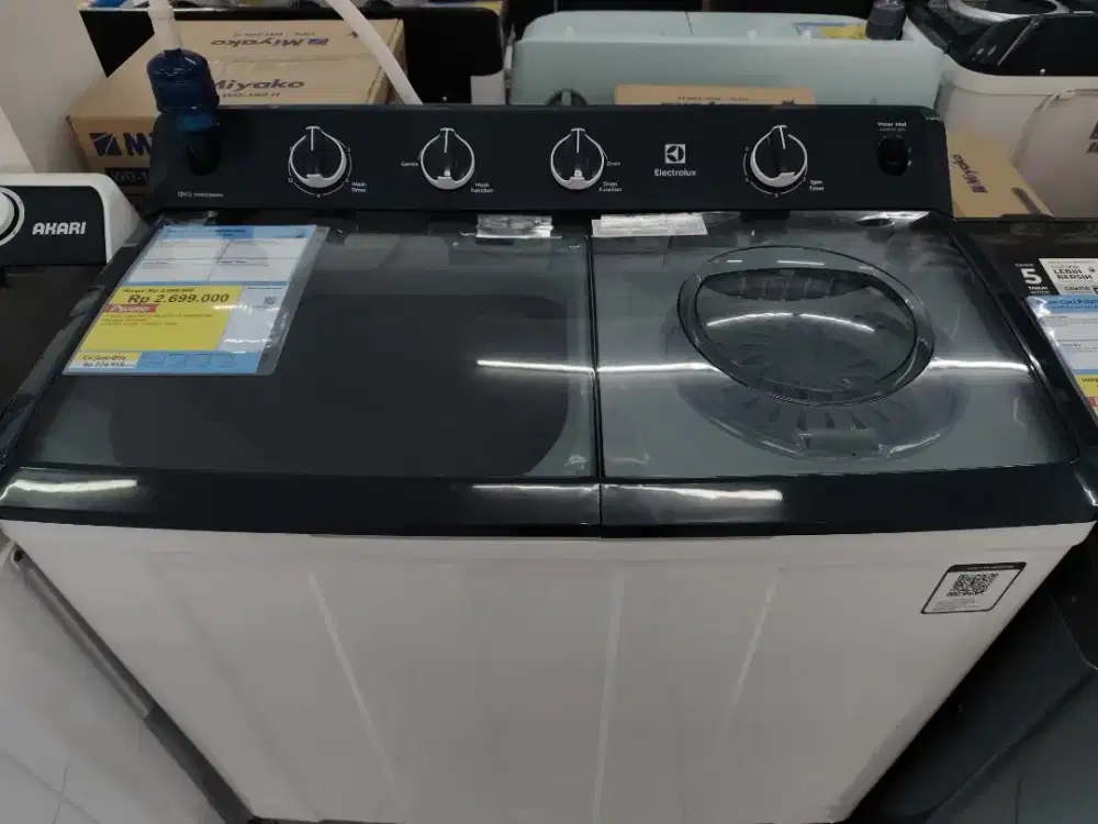 Mesin Cuci Electrolux 12KG cicilan bunga 0% menggunakan Kredivo