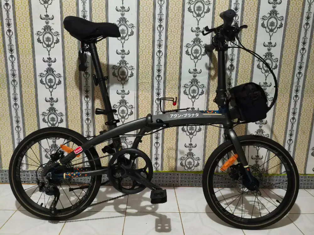 Sepeda Lipat Element Ecosmo 9 Speed Jamselinas X