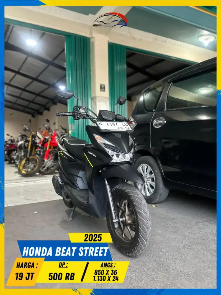 HONDA BEAT STREET 2025 BEKAS RASA BARU BOSS HIKMAH MOTOR KEPUH MALANG