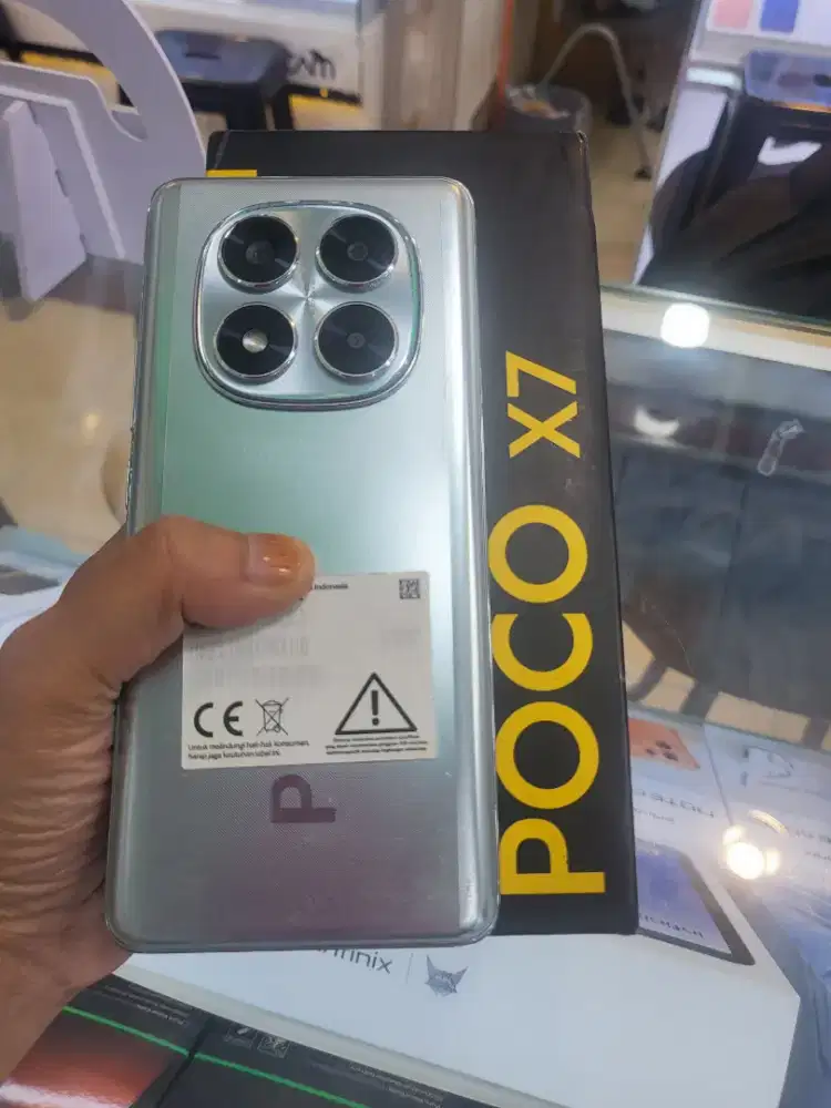 POCO X7 8/256 SILVER KOMPLIT