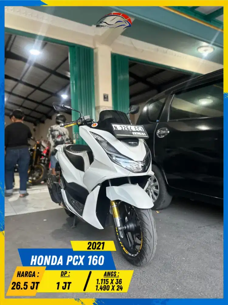 HONDA PCX 160 2021 MONGGO PANTAU BOSSKU HIKMAH MOTOR KEPUH MALANG