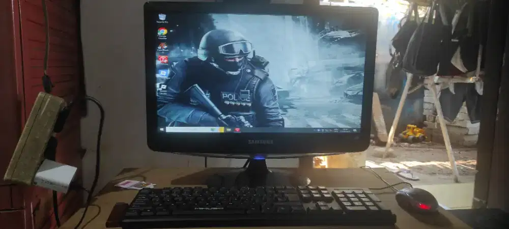 JUAL 1 SET PC COREI7 GEN3 PLUS NONITOR 19