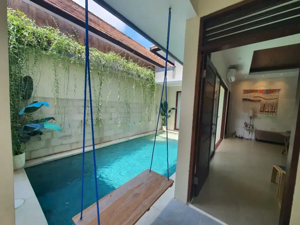 Private pool 3kamar tidur 3kamr mandi,enclosed living,enclosed kitchen