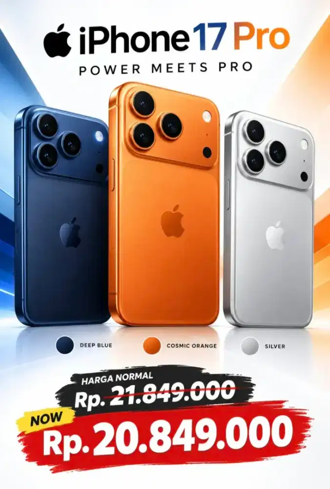 Promo september iphone 17 Pro | Fonel GrandmallBatam