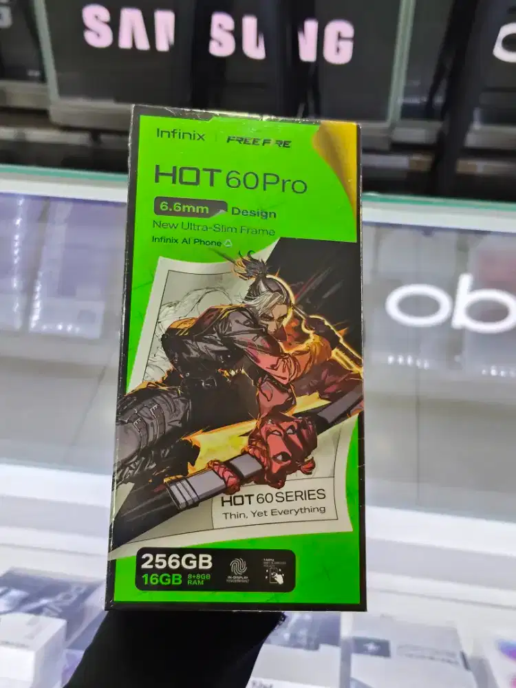 INFINIX HOT 60 PRO 8/256GB NEW GARANSI RESMI