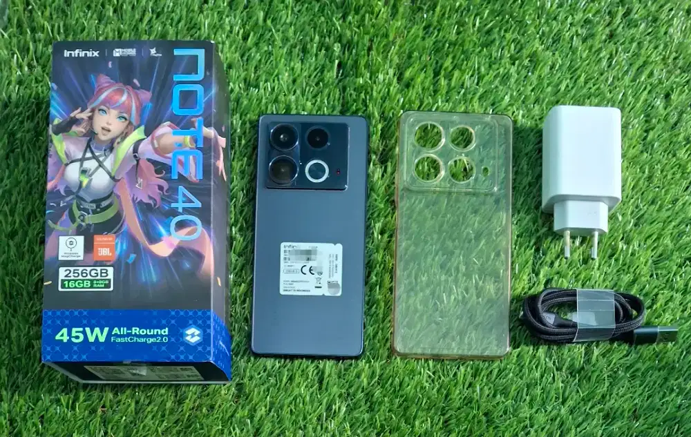 INFINIX NOTE 40 8/256GB FULLSET FREE CHASING