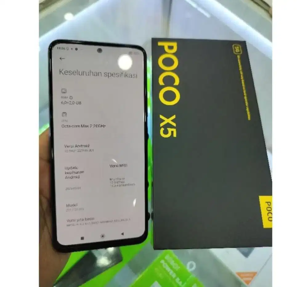 Poco X5 5G 256 Amoled Mulus Fullset Istimewa