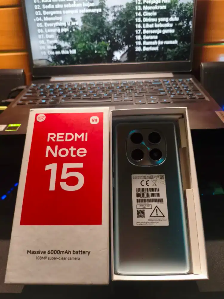 Redmi Note 15 4G 8/256GB - Kondisi Istimewa Rasa Baru!