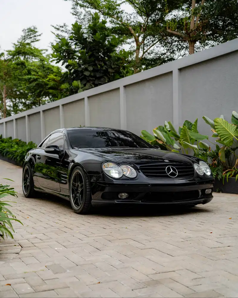 Mercedes-Benz SL 500 R230 Black 2004