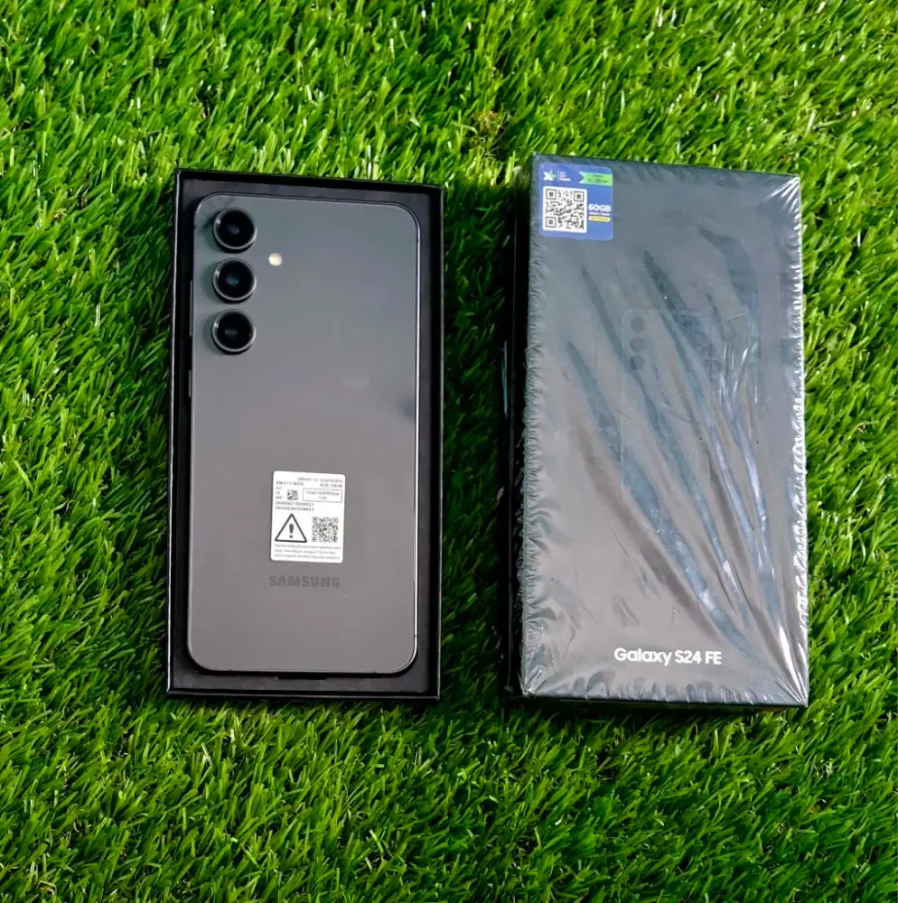 SAMSUNG S24 FE 8/256GB FULLSET SUPER MULUS EX SEIN RESMI