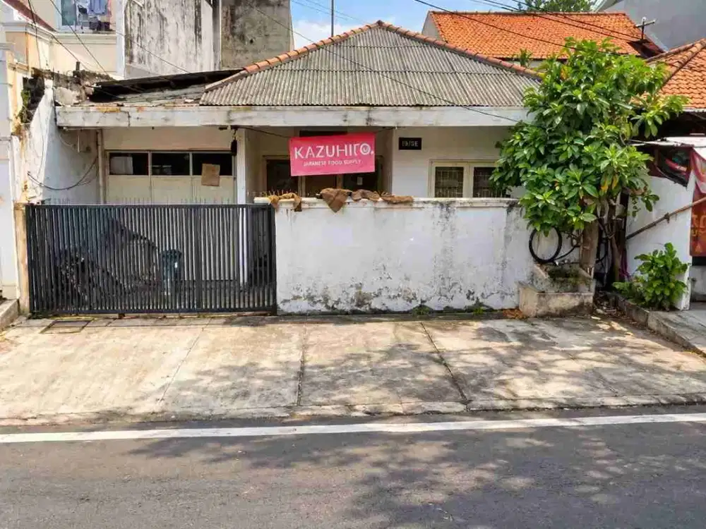 Jual murah! rumah hitung tanah kemanggisan dekat UNIJI Palmerah Jakbar