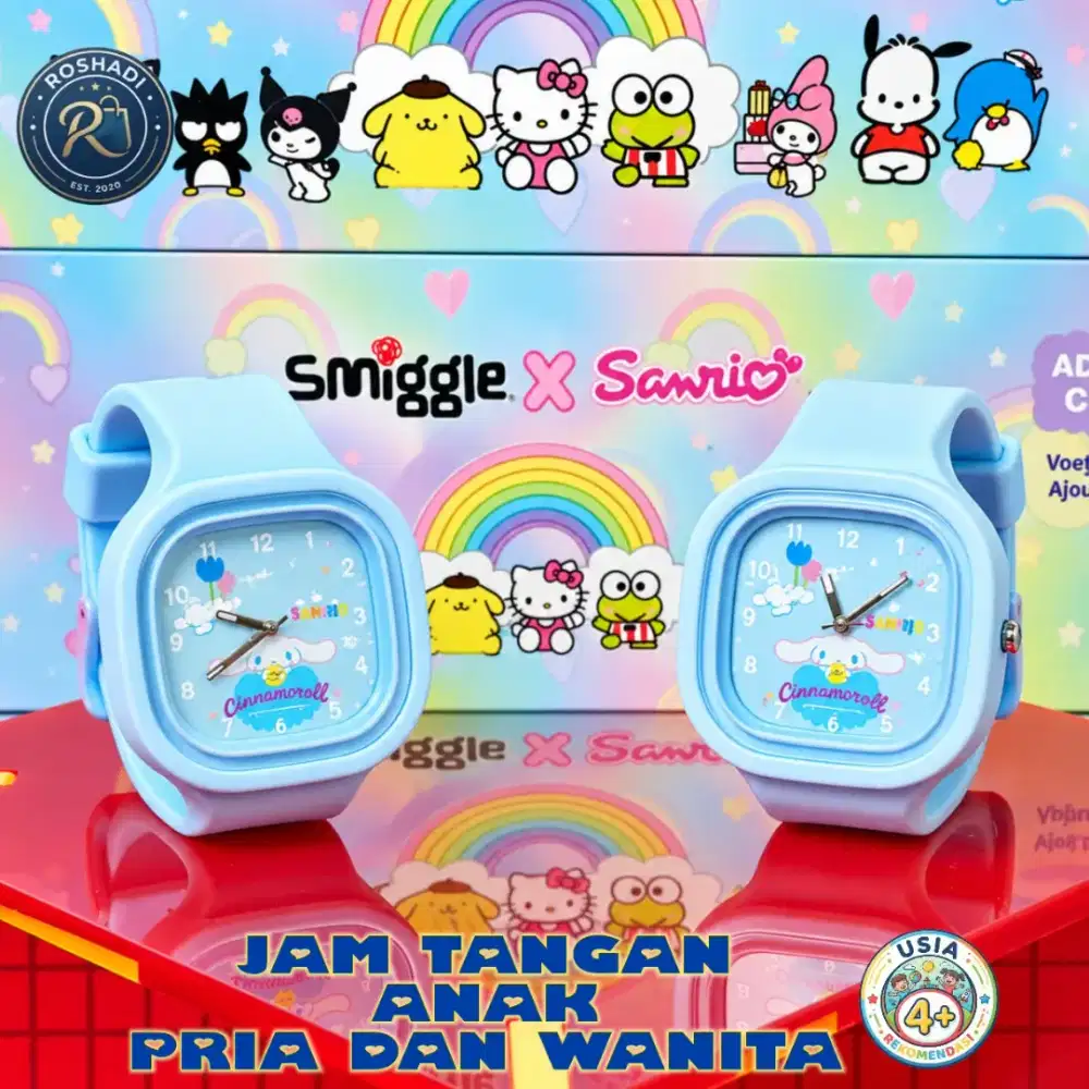 Jam Tangan Anak Smiggle X Sanrio Limited Edition