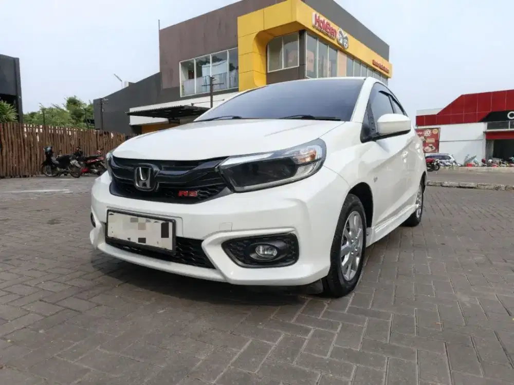 [ TERAWAT ] HONDA NEW BRIO 1.2 E CVT AT MATIC 2022 PUTIH