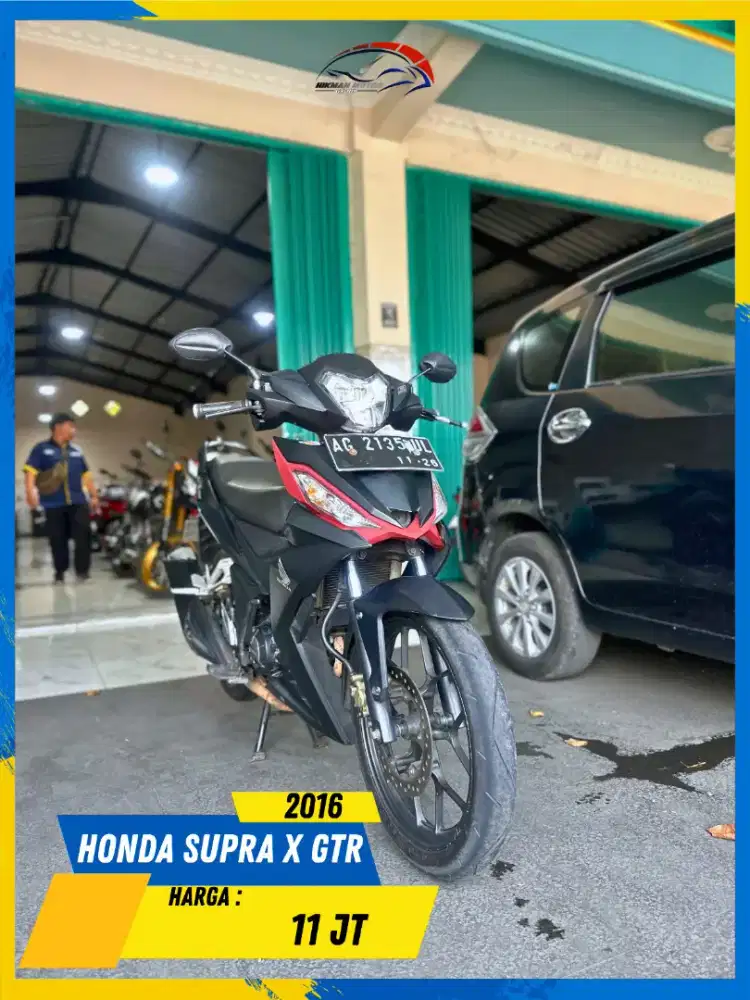 HONDA SUPRA X GTR 2016 PLAT AG READY BOSSKU HIKMAH MOTOR KEPUH MALANG
