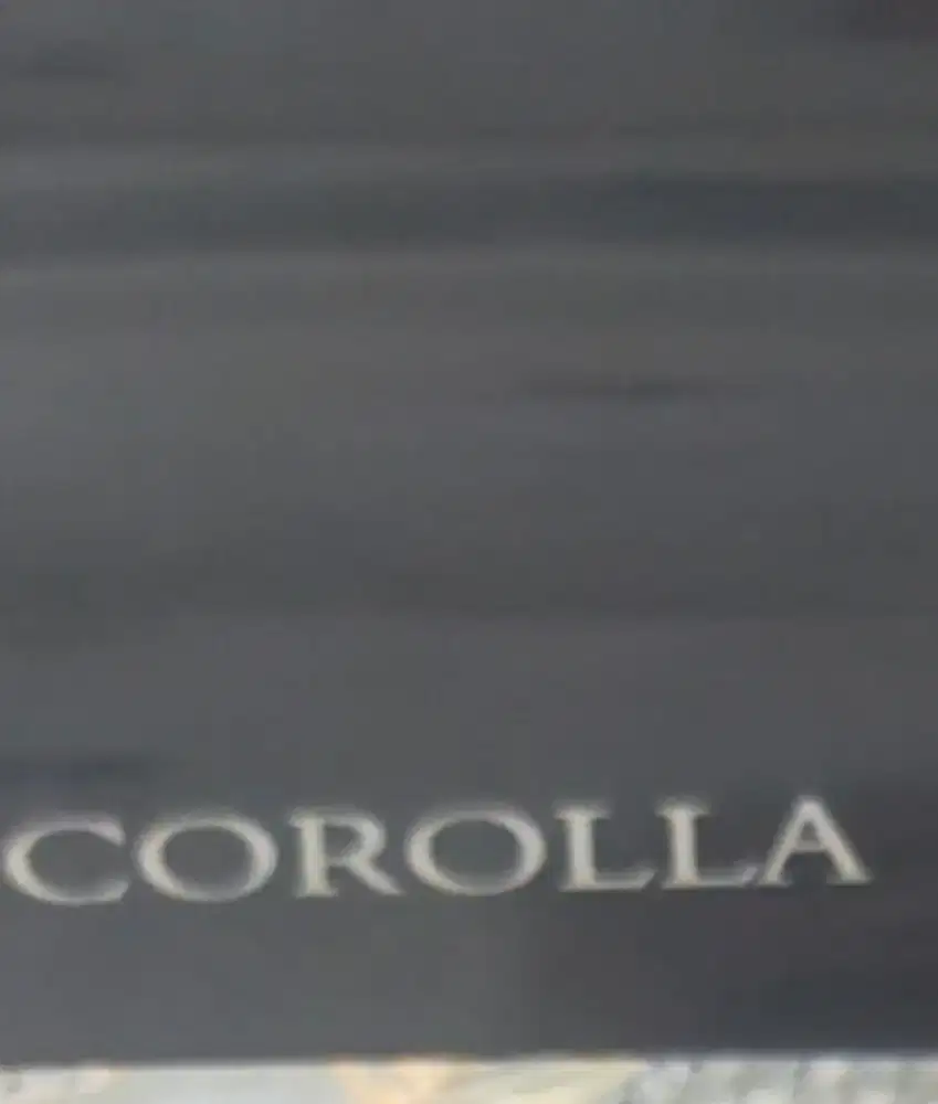 spare part Corolla
