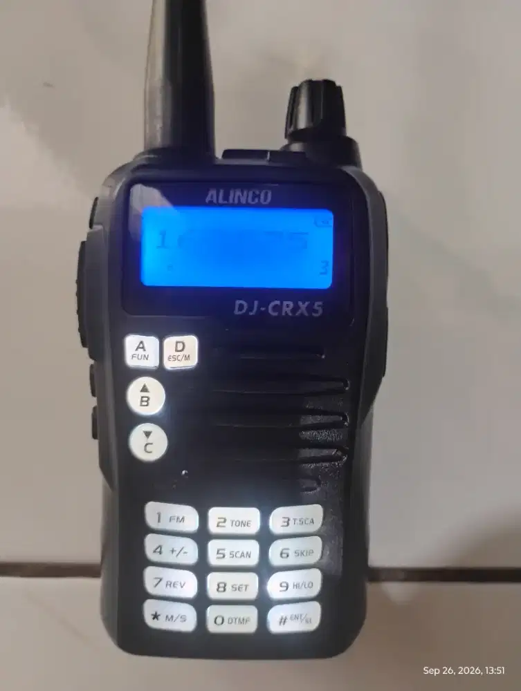 HT Alinco dj crx5