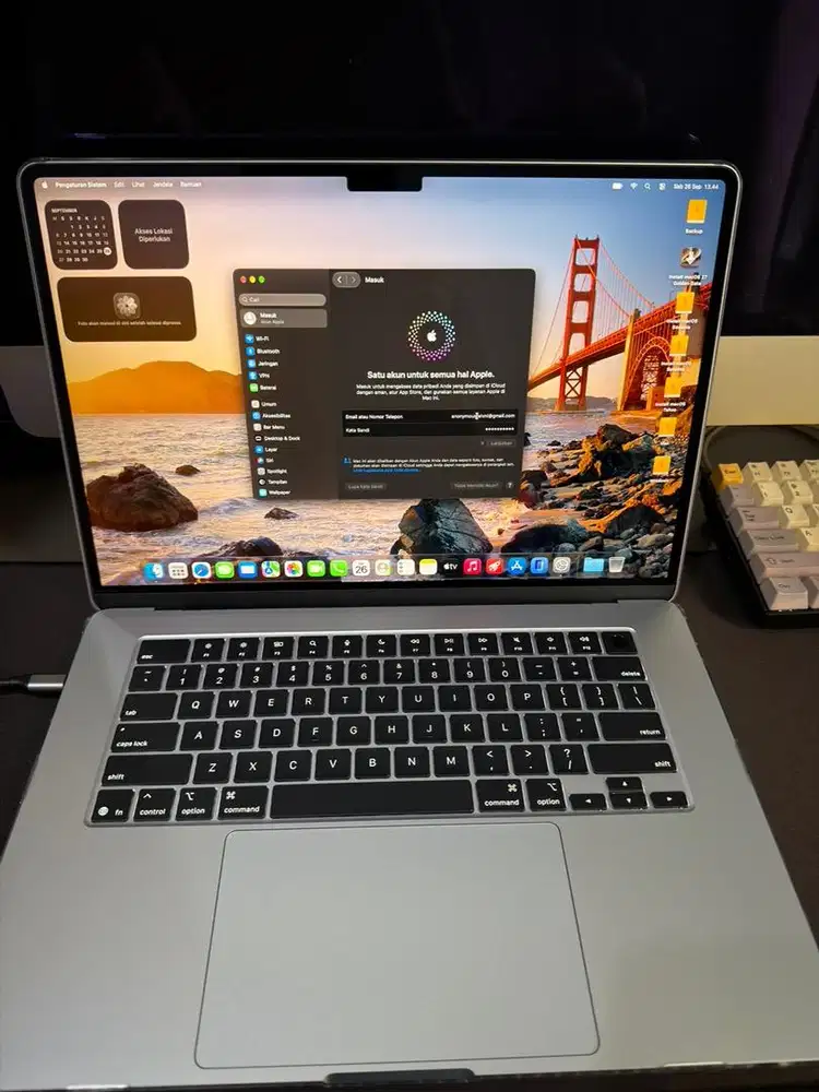 Macbook Air M4 16/256 15inch Ibox Fullset Mulus Garansi Panjang