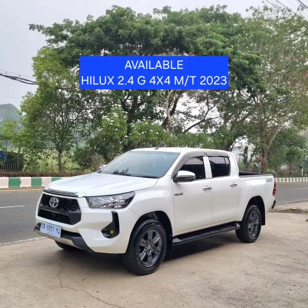 Toyota Hilux 2.4 G 4x4 M/T 2023