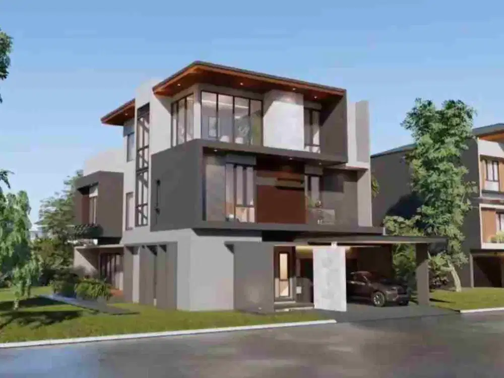 Brand New  Modern Glass House Design
Giardina Foresta BSD city