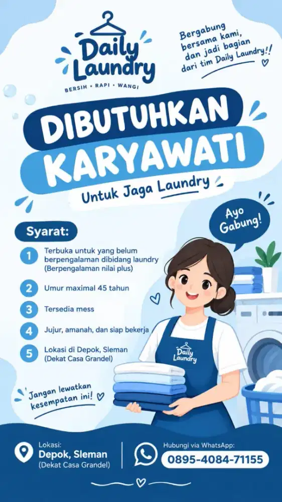 Karyawan Laundry