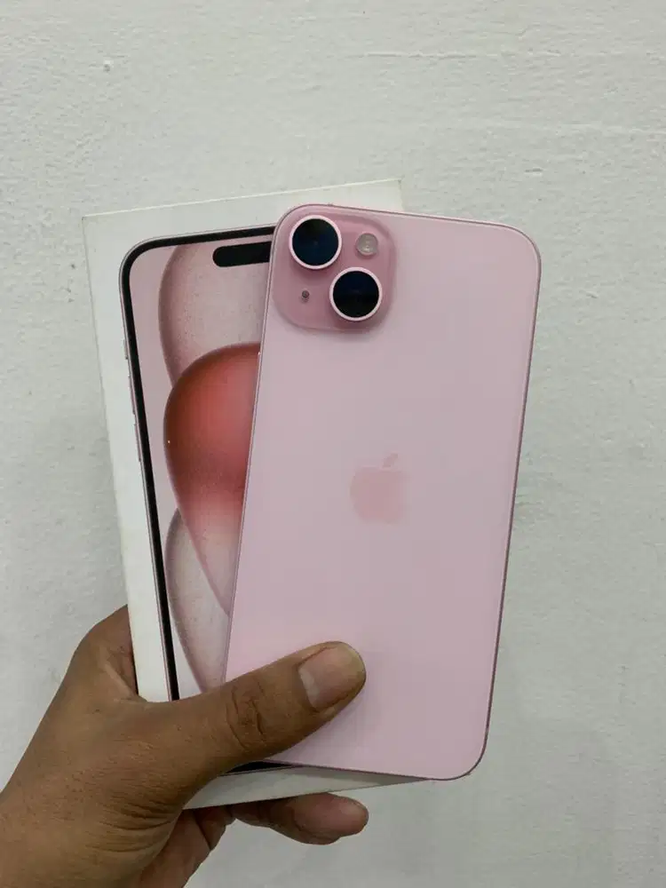 Iphone 15 plus 128 gb resmi ibox pink