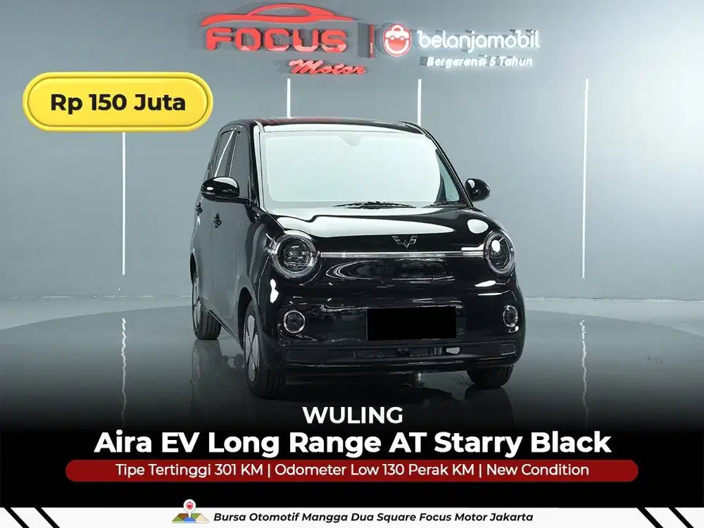 [ GARANSI 5THN ODO 130 KM ] Wuling Aira EV Long Range 2026/2025/2024