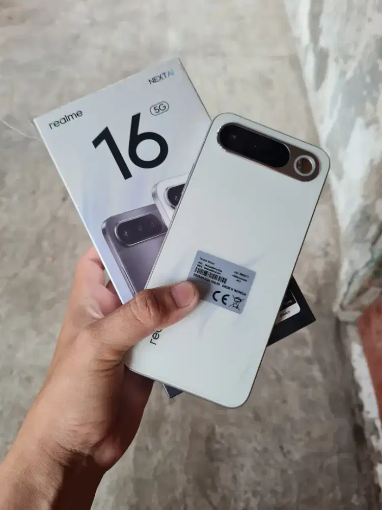 REALME 16 5G 256 FULLSET ORIGINAL LIKE NEW