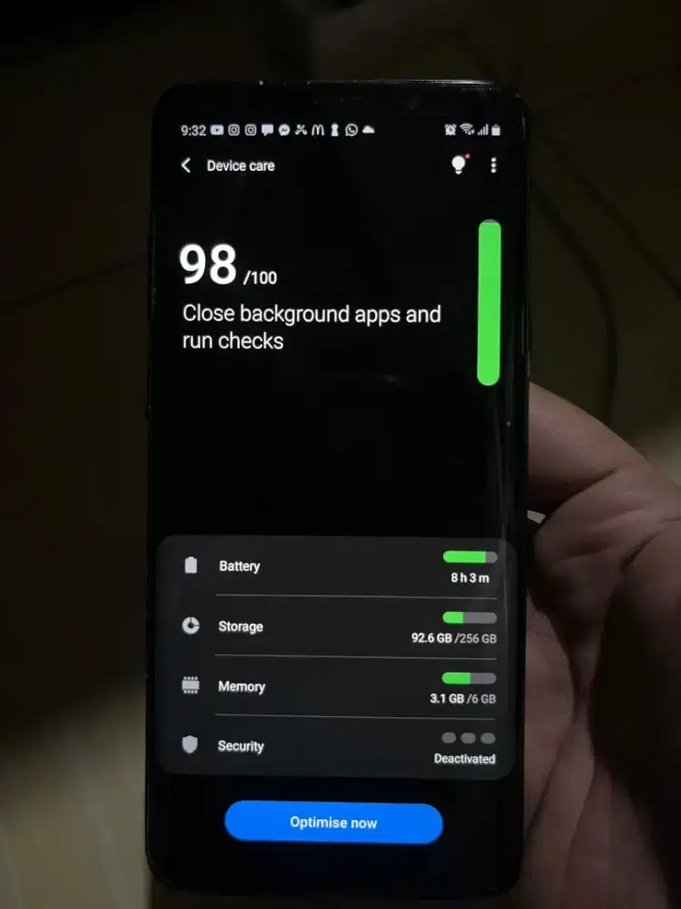 Samsung S9+ Sein