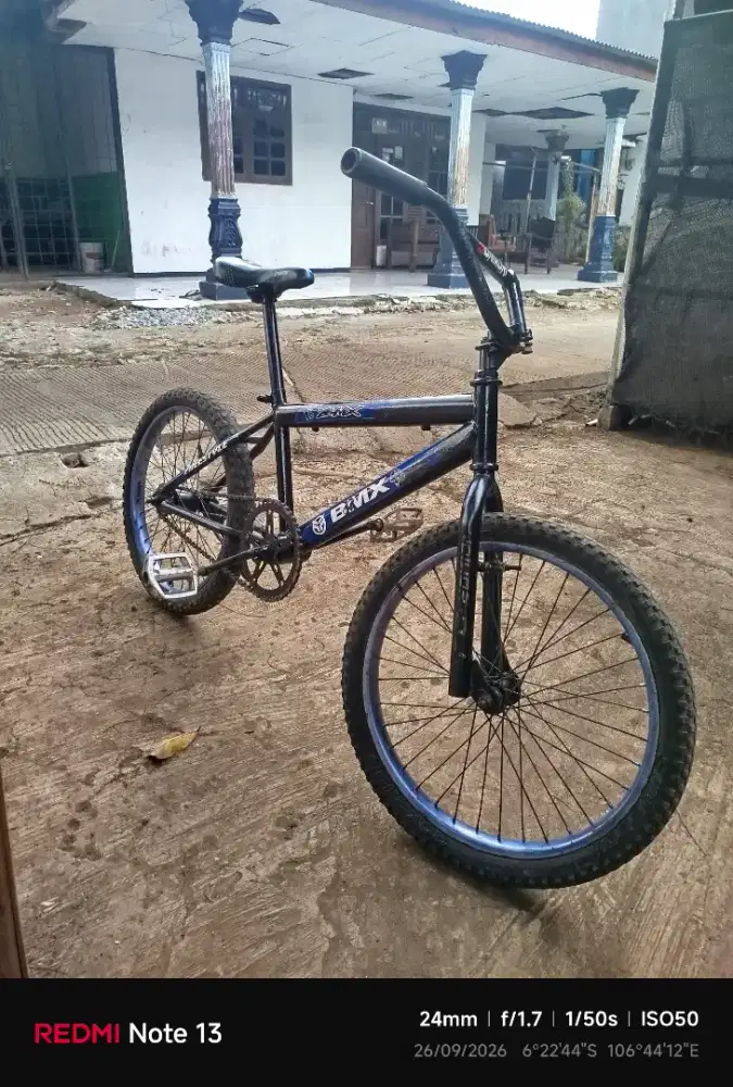 Sepeda BMX ukuran 20 inch Rem TORPEDO