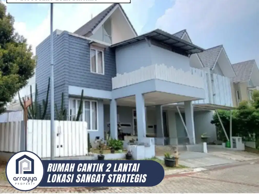 DIJUAL RUMAH MEWAH CANTIK SIAP HUNI DI DISCOVERY EOLA BINTARO (DM79)