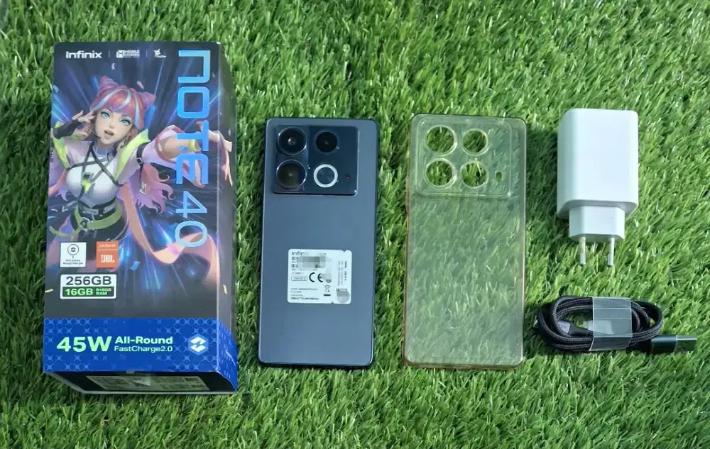 Infinix Note 40 8/256 Resmi Indonesia fullset original