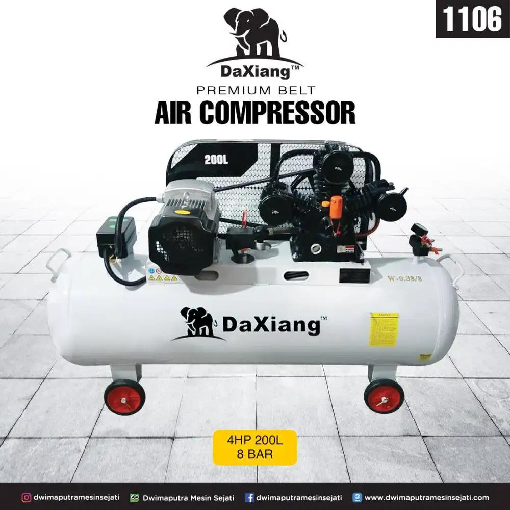 KOMPRESOR ANGIN LISTRIK - DAXIANG AIR COMPRESSOR
