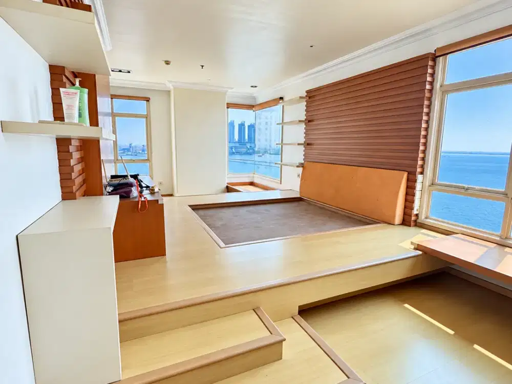Apartemen Pantai Mutiara Pluit 161m² 2BR HGB Tower Enggano View Laut Semi Furnished